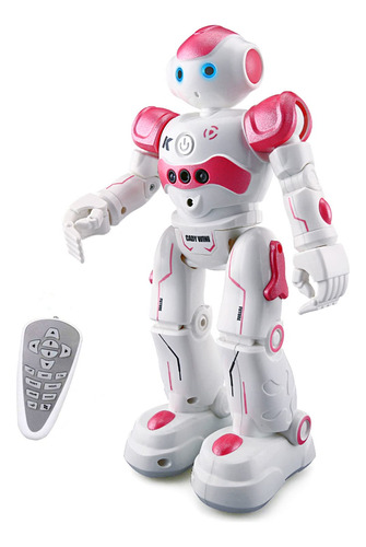 Juguete Robot De Control Remoto Con Detección De Gestos Rosa