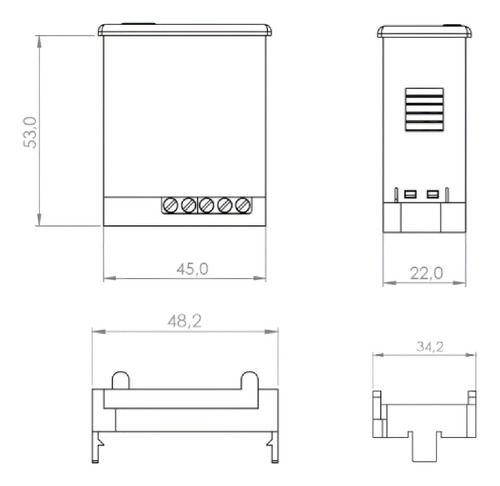 Totalizador De Impulso / Horas Microprocessado Coel E520/11