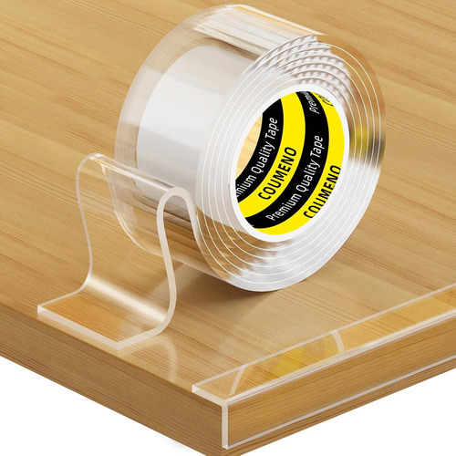 Protector De Borde Transparente Con Adhesivo De 0.8 PuLG X 9