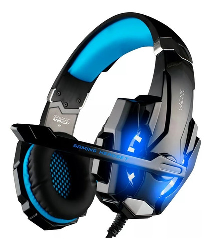 Auricular Gamer A700 Luces Microfono Profesional Pc Celular