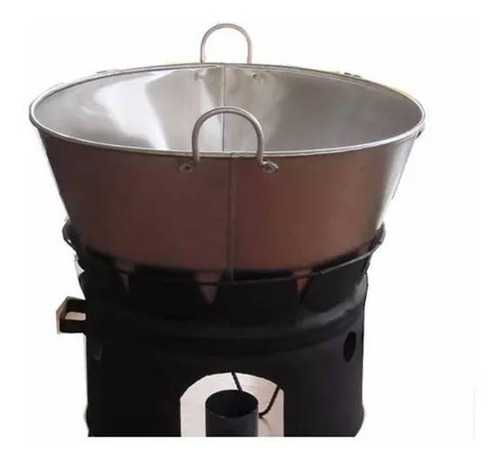 Cazo Para Carnitas D 90cms,con Base,escurridor,y Quemador