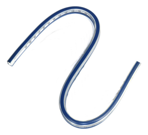 S Regla Curva Flexible, Regla Divisoria, Gráficos De 75cm
