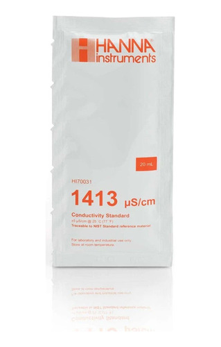 Liquido Calibrador Ec 1413 Hanna 20 Ml