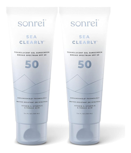 Sonrei Sea Clearly Premium Spf 50 Gel Protector Solar Transp