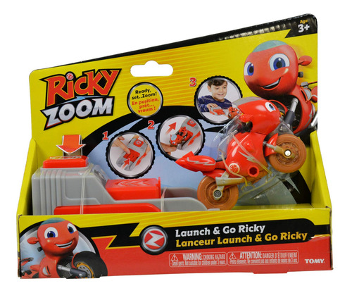 Ricky Zoom T Lanzamiento & Go Ricky