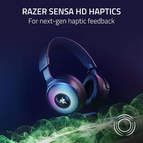 Auriculares Razer Kraken V4 Pro Con Control Hub Negro