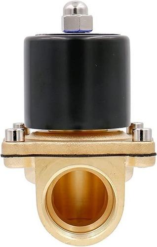 Electroválvula Solenoide Metalica 1 Inch 12v Gas Agua Aire
