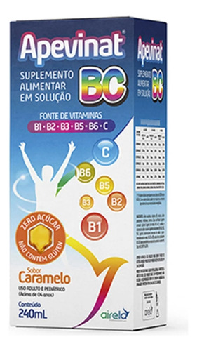 Apevinat Bc Aumento Del Apetito Y C/ Suplemento De Vitamina