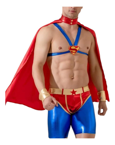 Tanga Hombre Superman Heroe Licra