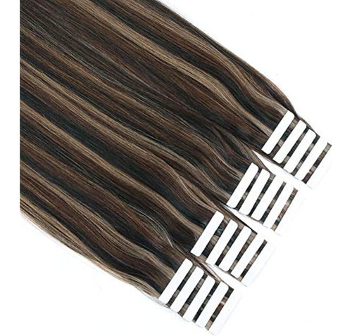 Amazingbeauty Pretaped 50g20pcs Cinta Remy En Extensiones De