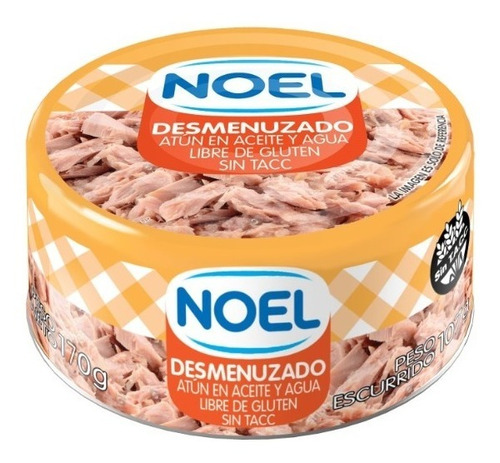 Atun Noel Desmenuzado En Aceite 170 Gr. Pack 6 Unid.