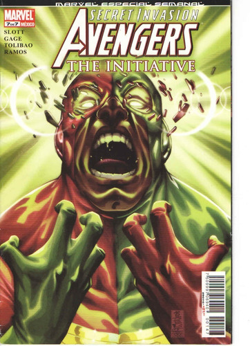 Comic Marvel Secret Invasion  Avengers The Initiative 7 #7