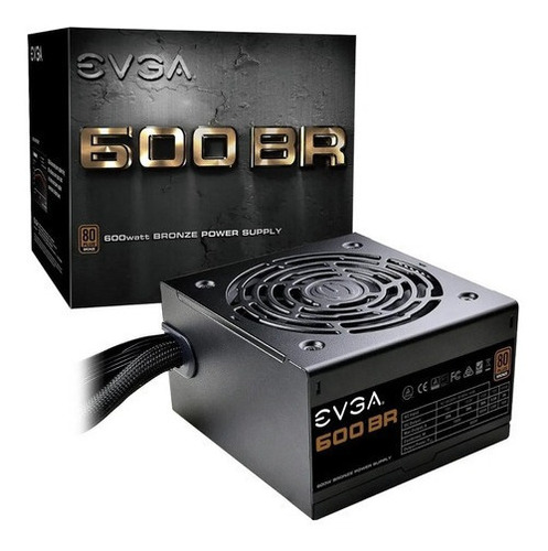 Fuente Evga 600 Br 600w 80 Plus Bronze