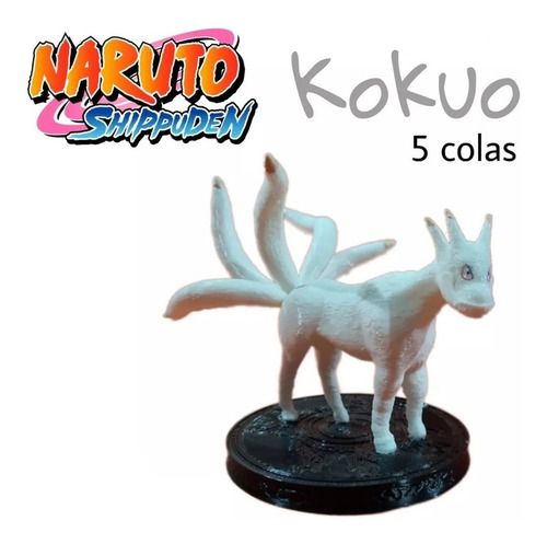 Kokuo Gobi Bijuu 5 Colas Naruto Kurama 3d