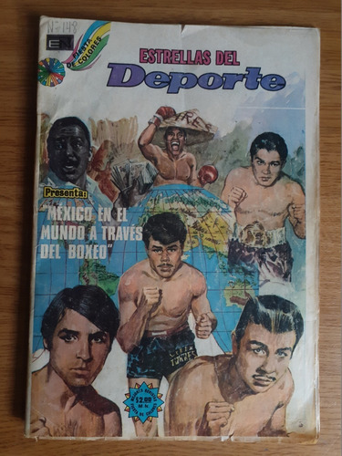 Cómic Estrellas Del Deporte Número 148 Editorial Novaro 1974