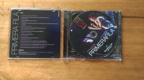 Thalía - Primera Fila - Un Año Después Cd/dvd Con Cancionero