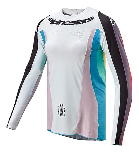 Jersey De Motocross Alpinestars Stella Techstar Para Mujer