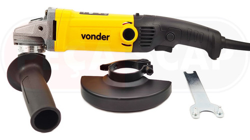 Esmerilhadeira angular Vonder EAV 860N de 50 Hz/60 Hz amarelo 860 W 127 V + acessório