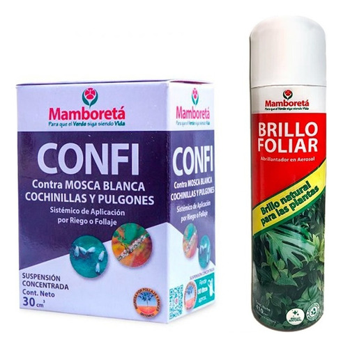 Mamboretá Confi 30cc Con Abrillantador De Hojas