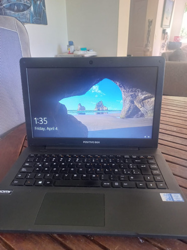 Notebook Positivo Bgh Sf37405 Windows 10 Home 14 4gb Core I3 Negro (Usado)
