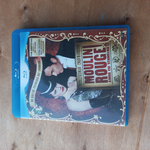 Blu-ray Moulin Rouge Amor Em Vermelho Nicole Kidman