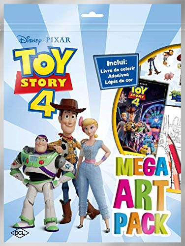 Libro Disney Mega Art Pack Toy Story 4 De Disney Dcl