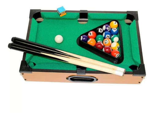 Imagem 4 de 6 de Mini Mesa De Bilhar Sinuca Snooker