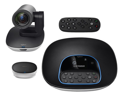 Webcam Logitech Full Hd Para Videoconferencia (960-001054)