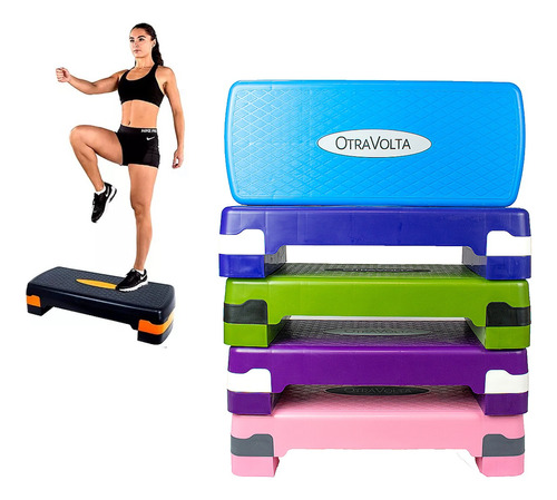 Step Banco Aerobics Ejercicio Fitness Crossfit De 10 A 20cm