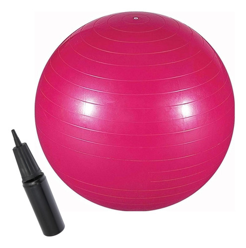 Bola Pilates Academia Alongamento Boa Postura + Bomba De Ar