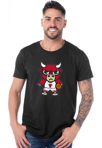 Polera Bull Basket  Camisetas De Hombre 