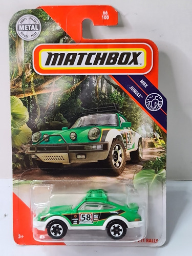 Matchbox Porsche 911 Rally 1985 Nuevo Blister Misrecuerdosmx