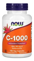 Comprar Now Foods C-1000 Bioflavonoides 100 Cápsulas Vegetales Sabor Sin Sabor