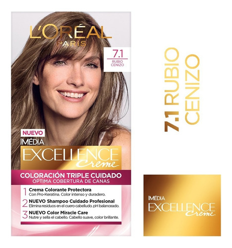 Tintura Permanente Excellence Creme De L'oréal Paris Tono 5.7 Chocolate Caramelo