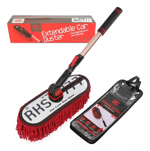 Car Duster Exterior Scratch Free Extendable Handle,wax Cott.