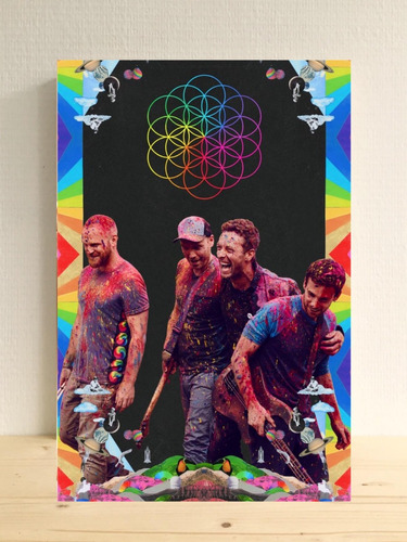 Coldplay Cuadro Varios Modelos 20x30 Personalizado Decoracio