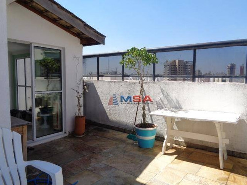 Cobertura Em Perdizes Com Vista Panorâmica. São 3 Dormitórios (2 Suítes), 3 Vagas De Garagem E 156 M² De Área Útil. - Co0050