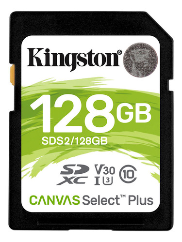Tarjeta Memoria Kingston Sdxc Uhs-i Canvas Select Plus 128gb