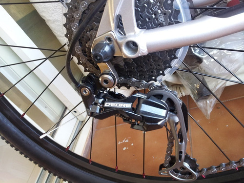 Tensor Desviador Trasero Shimano Deore Rd M592 9 Velocidades