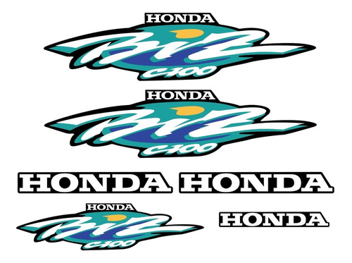 Calcos Honda Biz C100