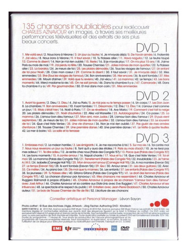 Charles Aznavour - Anthologie 1973-1999 Vol.2 (3dvd) | Dvd