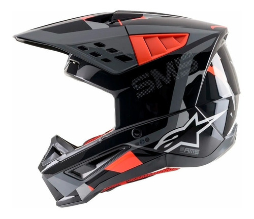 Casco Motocross Supertech S-m5 Rover Helme Cuota Motorace Vm