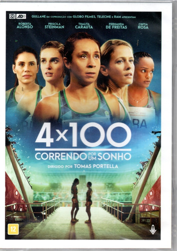 Dvd 4 X 100 Correndo Por Um Sonho - Imovision - Bonellihq 