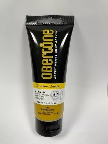 Tubo Pintura Acrilica Profesional Obertöne Heavy Body 100ml Color 161 Siena Natural