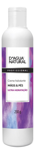 Creme Hidratante Mãos E Pés Semente Uva 230g D'agua Natural