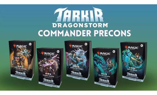 Magic Tarkir Dragonstorm Commander Deck Mardu Surge Español