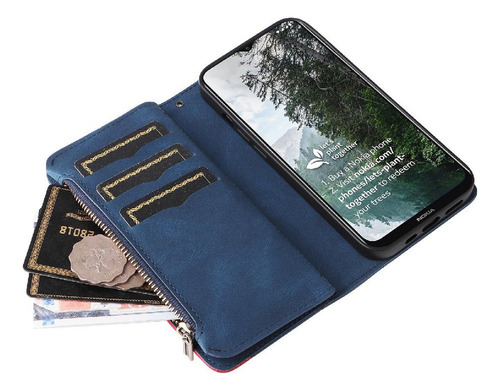 Funda Protectora Kickstand Para Nokia G10/g20 Nueve Ranuras