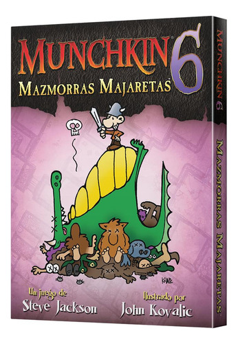 Munchkin 6: Mazmorras Majaretas - Juego De Mesa- Español