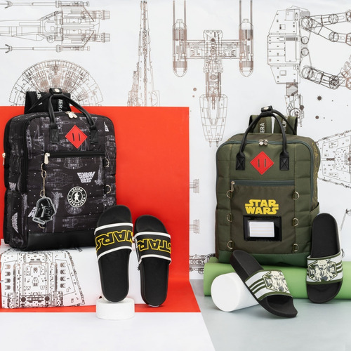 Imagen 9 de 9 de Mochila Perito Moreno Star Wars Techy