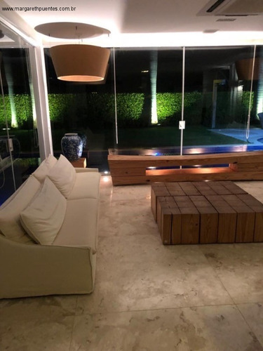 Imagem 15 de 20 de Linda Mansão Em Busca Vida, Com 6 Suítes, Terreno Enorme, Cozinha Em Corian, Armários Planejados, Condomínio De Luxo Na Linha Verde, Camaçari - Bahia - Ca00212 - 69220040